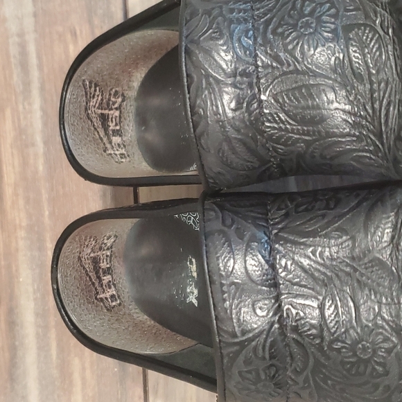 Dansko Women Leather Mary Jane XP20 clogs mules shoes sz 36 US 5.5-6 - Picture 9 of 12